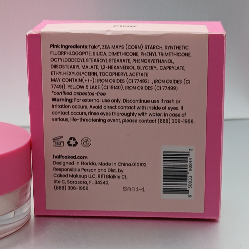 Half Caked Star Bright Loose Setting Powder shade PINK - Picture 5 of 7